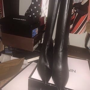 New Never Worn Nine West Wide Calf Boots